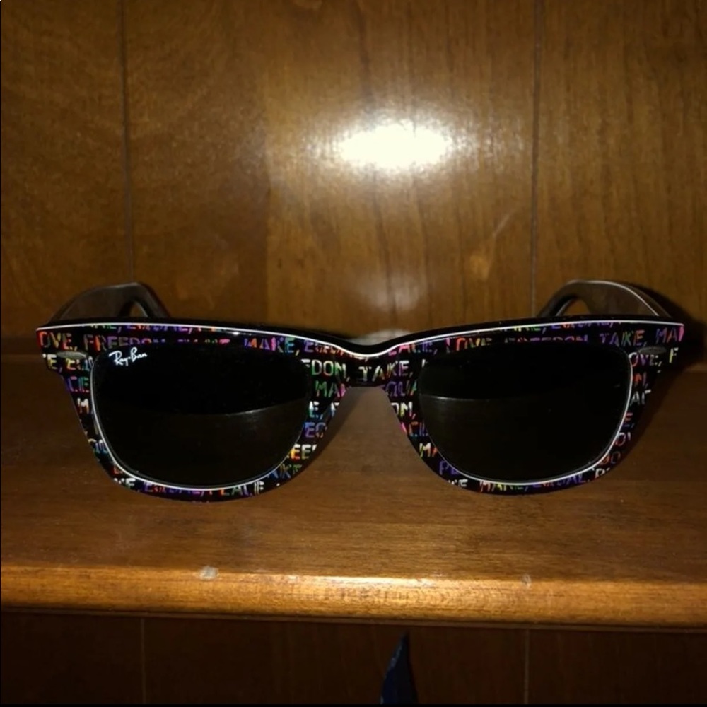 Pride themed Ray Bans